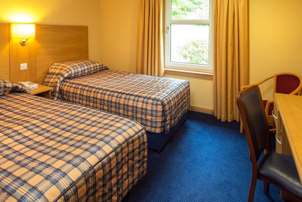 Twin room hotel located at Highland Hotel in Fort William