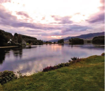  A sunrise on the edge of Loch Tummel