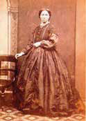 A standalone image of Mrs Guy a traveller to the Inversnaid Hotel in 1870