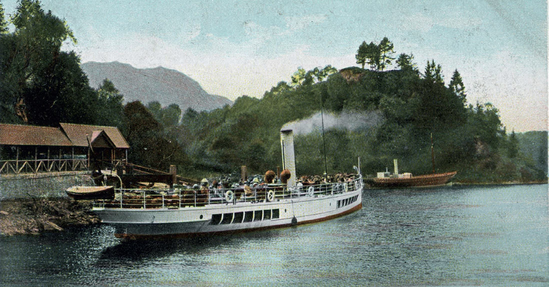 The Sir Walter Scott shortly before it was taken out of service